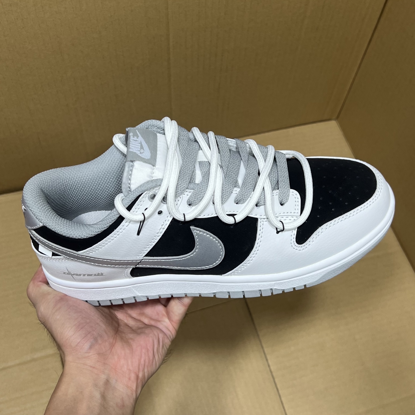 Nike Dunk Low White Grey Fog, Custom Edition Available in Multiple Sizes 7 i1758647292678 4097 0 0