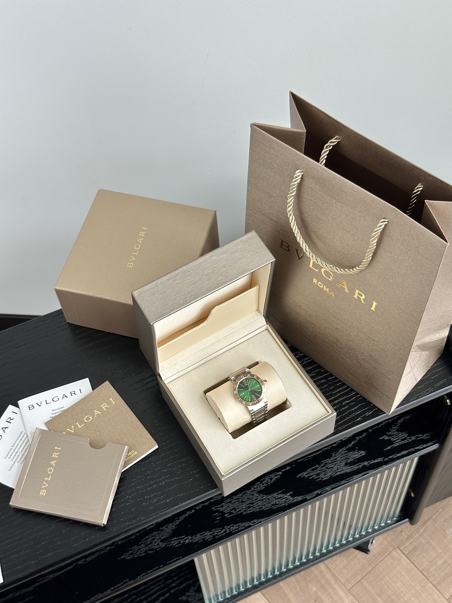 Ms. Bv Pogli’s Stone Wristwatch: Unique Design with Swiss Cores and Natural Diamonds