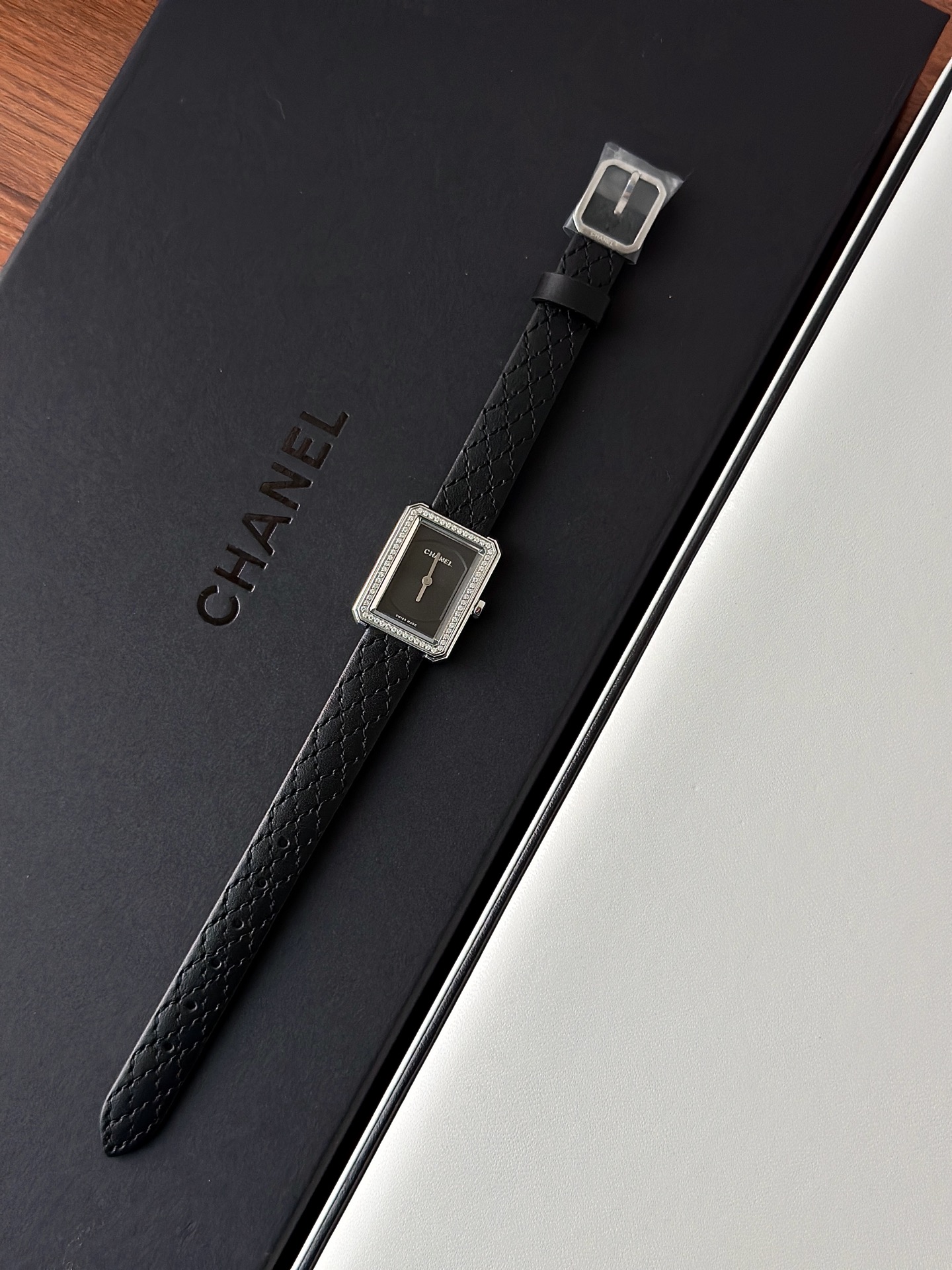 NO:946419,black silver black plate,19860909黑银黑盘,,Watch