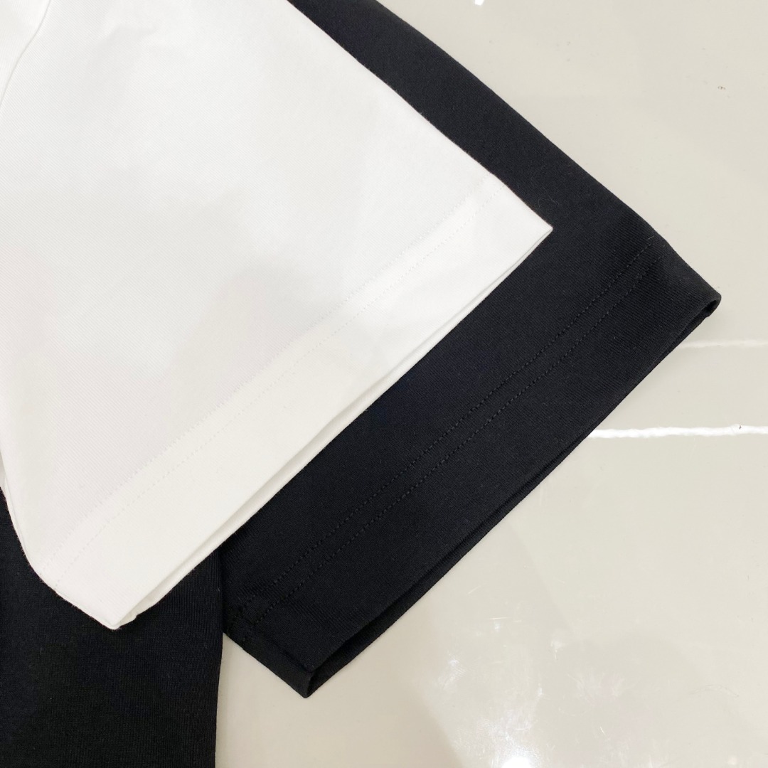  Dio*🆕 2025ss春夏新款棉质圆领短袖T恤 胸前重工刺绣🪡工艺 顶级丝光棉面料定制 标准版型
黑