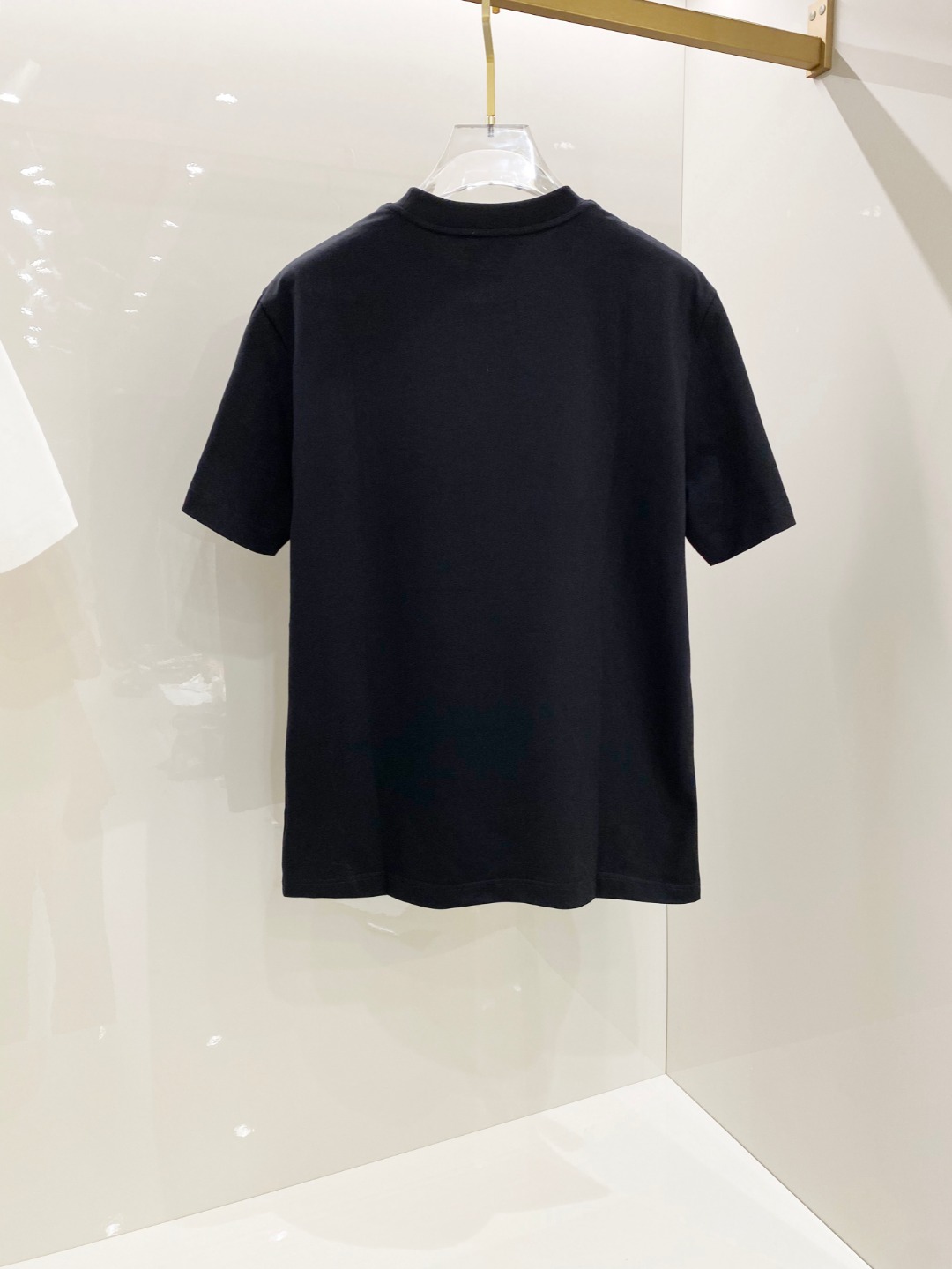  Mon*🆕 2025ss春夏新款棉质圆领短袖T恤 胸前完美配色印花工艺 顶级丝光棉面料定制 标准版型
