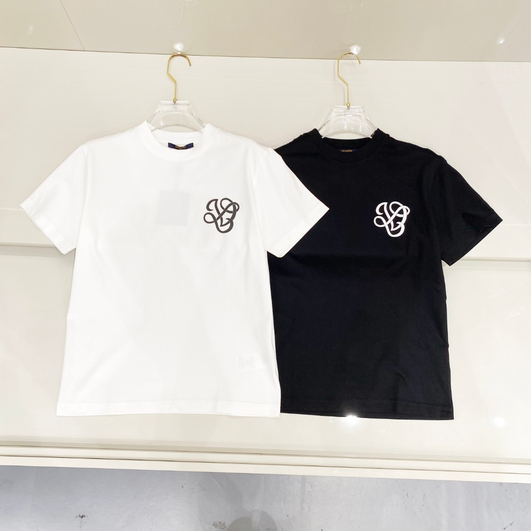  罗意威 2025早春 最新款短袖T恤，原标 定制面料，手感柔软，穿着舒适，做工精细.上身效果无敌帅气，