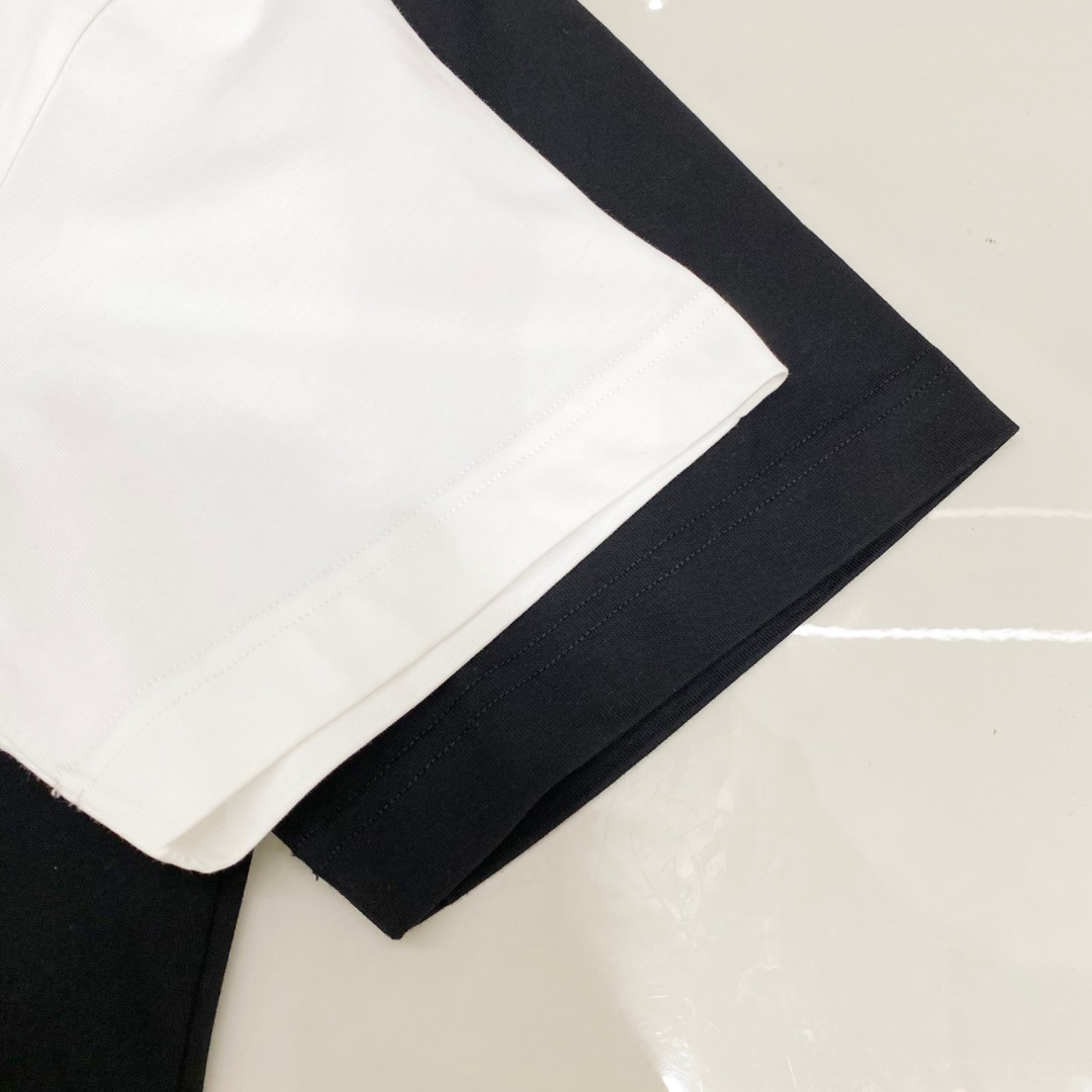  罗意威 2025早春 最新款短袖T恤，原标 定制面料，手感柔软，穿着舒适，做工精细.上身效果无敌帅气，