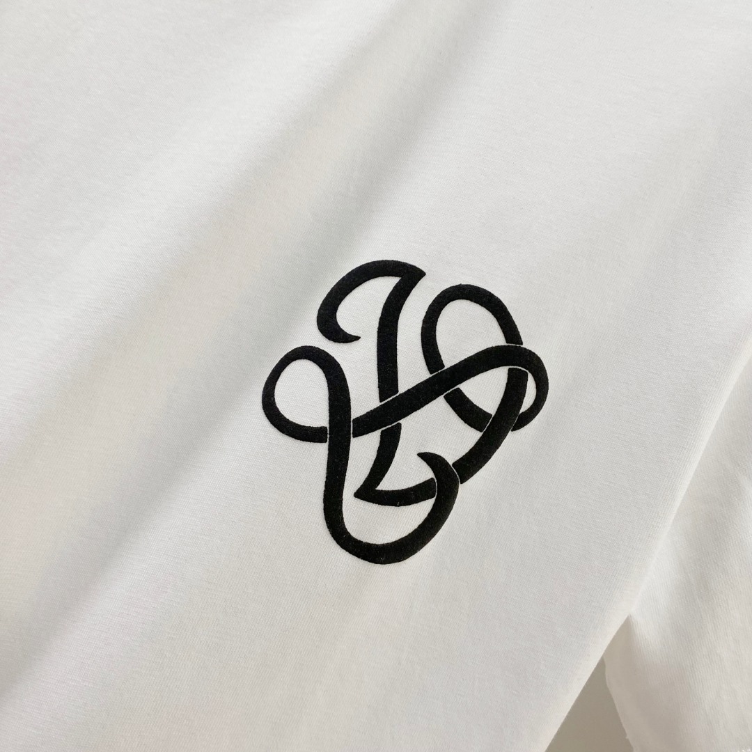  罗意威 2025早春 最新款短袖T恤，原标 定制面料，手感柔软，穿着舒适，做工精细.上身效果无敌帅气，