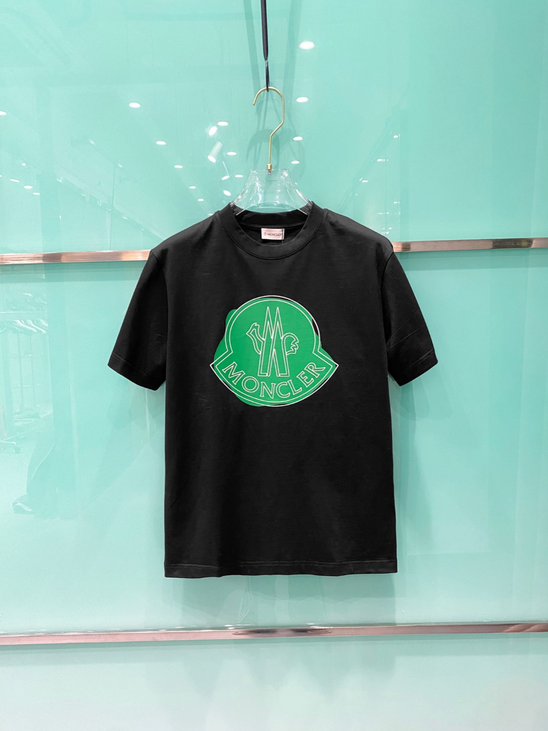 NO:485511,Mon* 2025ss Spring and Summer New Cotton Round Neck Short Sleeve T-shirt Perfect Color-matching Printing Technology Top-grade Mercerized Cotton Fabric Customization Standard Style Black White Two Colors Men and Women Same Model Number S M L XL XXL,,T-shirt,tees,t-shirt,alexander wang19860909Mon* 2025ss春夏新款棉质圆领短袖T恤 胸前完美配色印花工艺 顶级丝光棉面料定制 标准版型 黑 白 两色 男女同款 码数S M L XL XXL,,T-shirt,tees，t-shirt,alexander wang,Men's clothing