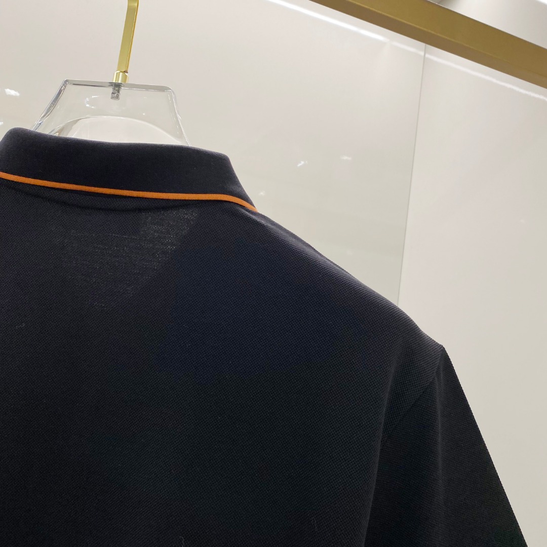  杰尼亚  2025ss夏季新款 logo男士翻领Polo衫！经典商务男款，高端男装的天花板级别的商务男