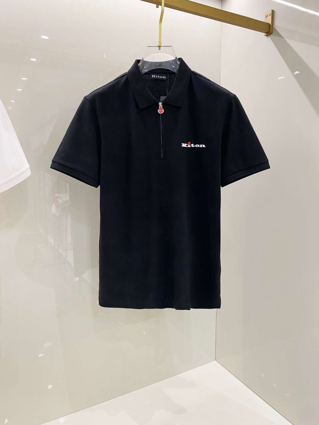  kiton 2025ss夏季新款 logo男士翻领Polo衫！经典商务男款，高端男装的天花板级别的商务