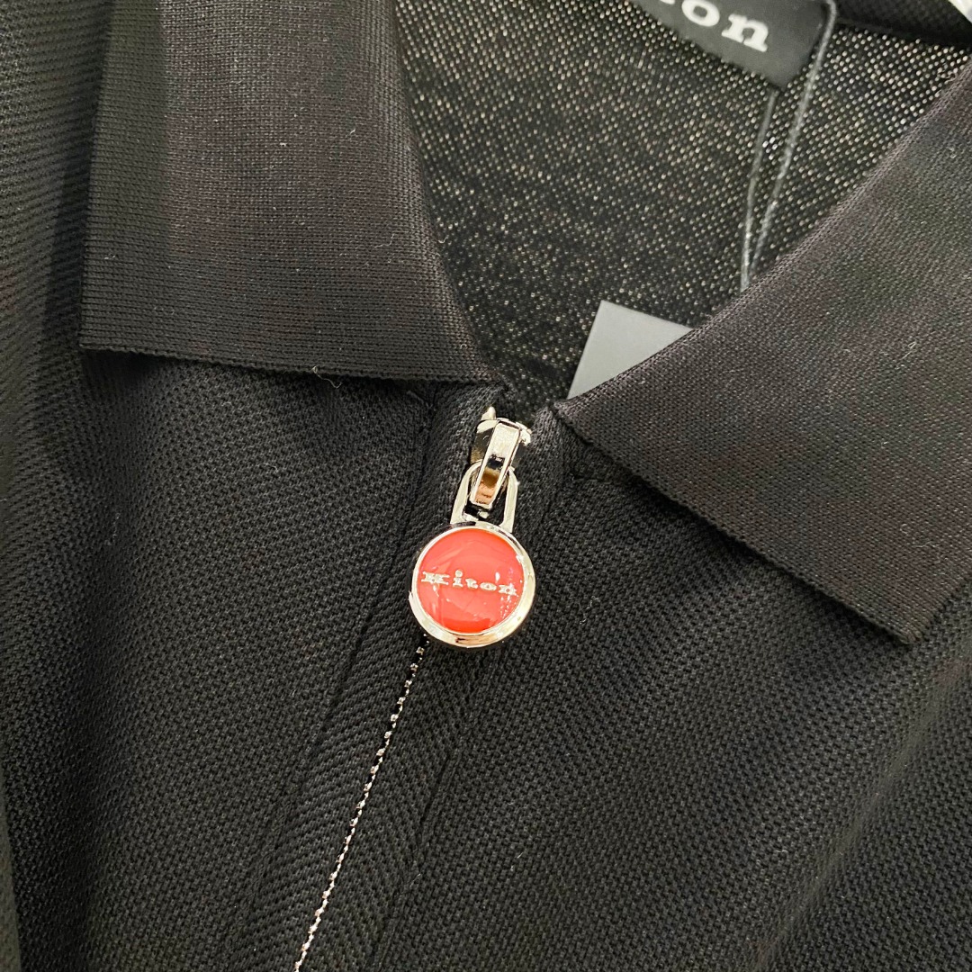  kiton 2025ss夏季新款 logo男士翻领Polo衫！经典商务男款，高端男装的天花板级别的商务