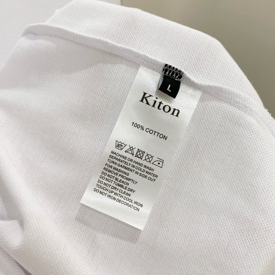  kiton 2025ss夏季新款 logo男士翻领Polo衫！经典商务男款，高端男装的天花板级别的商务
