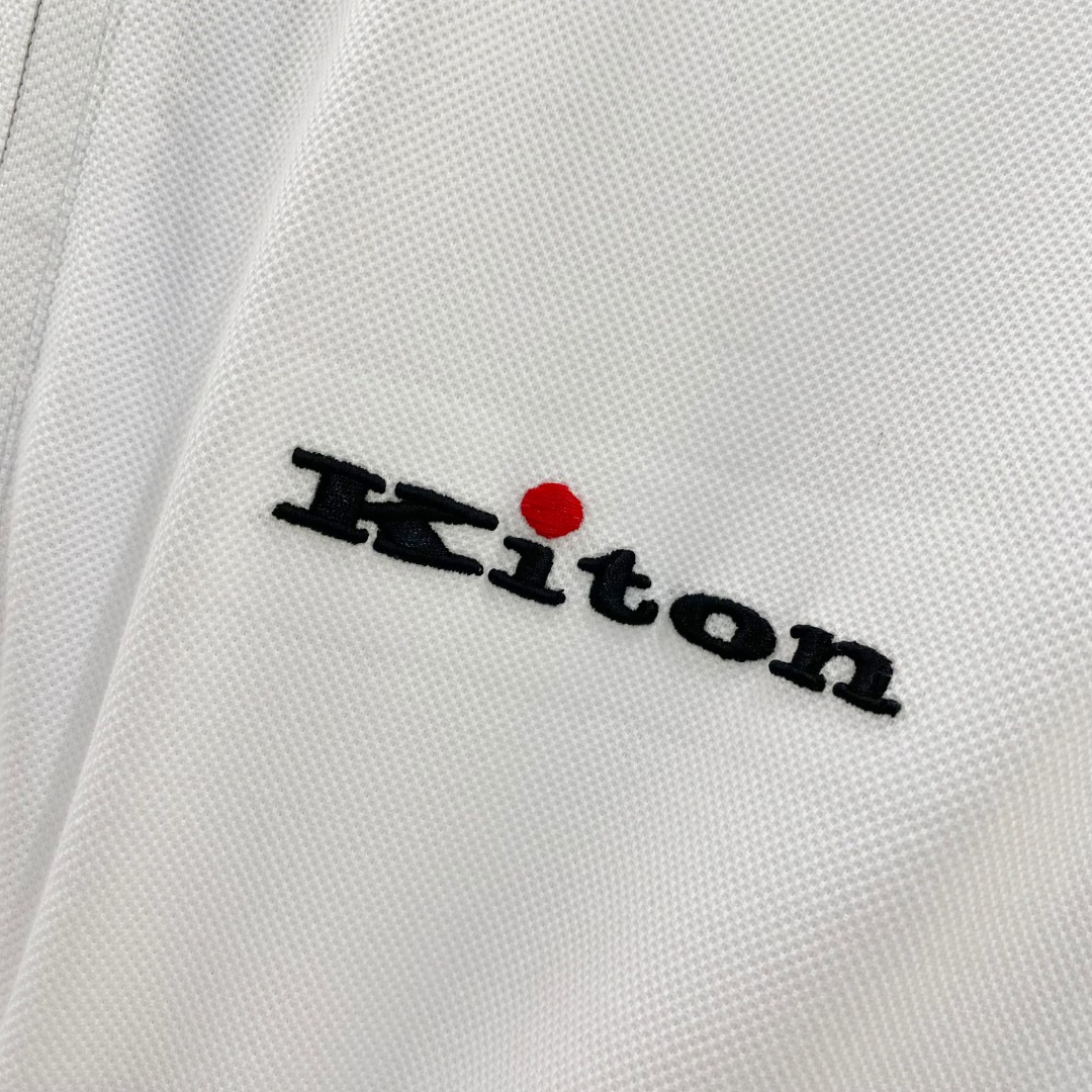  kiton 2025ss夏季新款 logo男士翻领Polo衫！经典商务男款，高端男装的天花板级别的商务