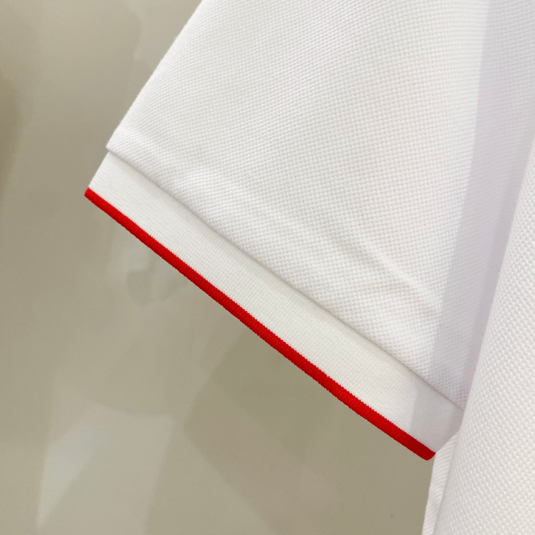  普拉达 2025ss夏季新款 logo男士翻领Polo衫！经典商务男款，高端男装的天花板级别的商务男款