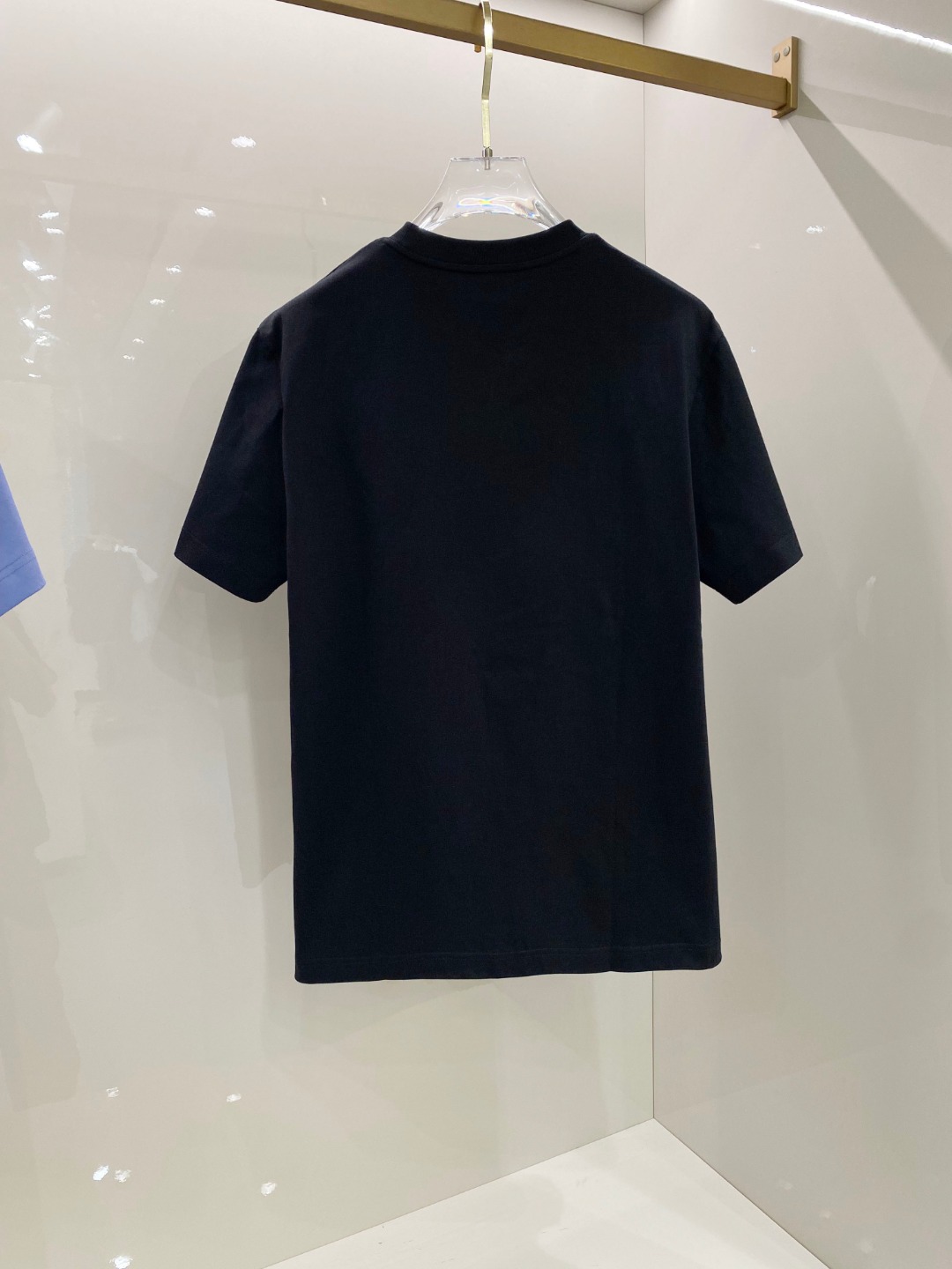  罗意威 2025早春新款男女同款👫短袖T恤，！定制专属纯棉面料，定制原版工艺螺纹，胸前重工字母logo