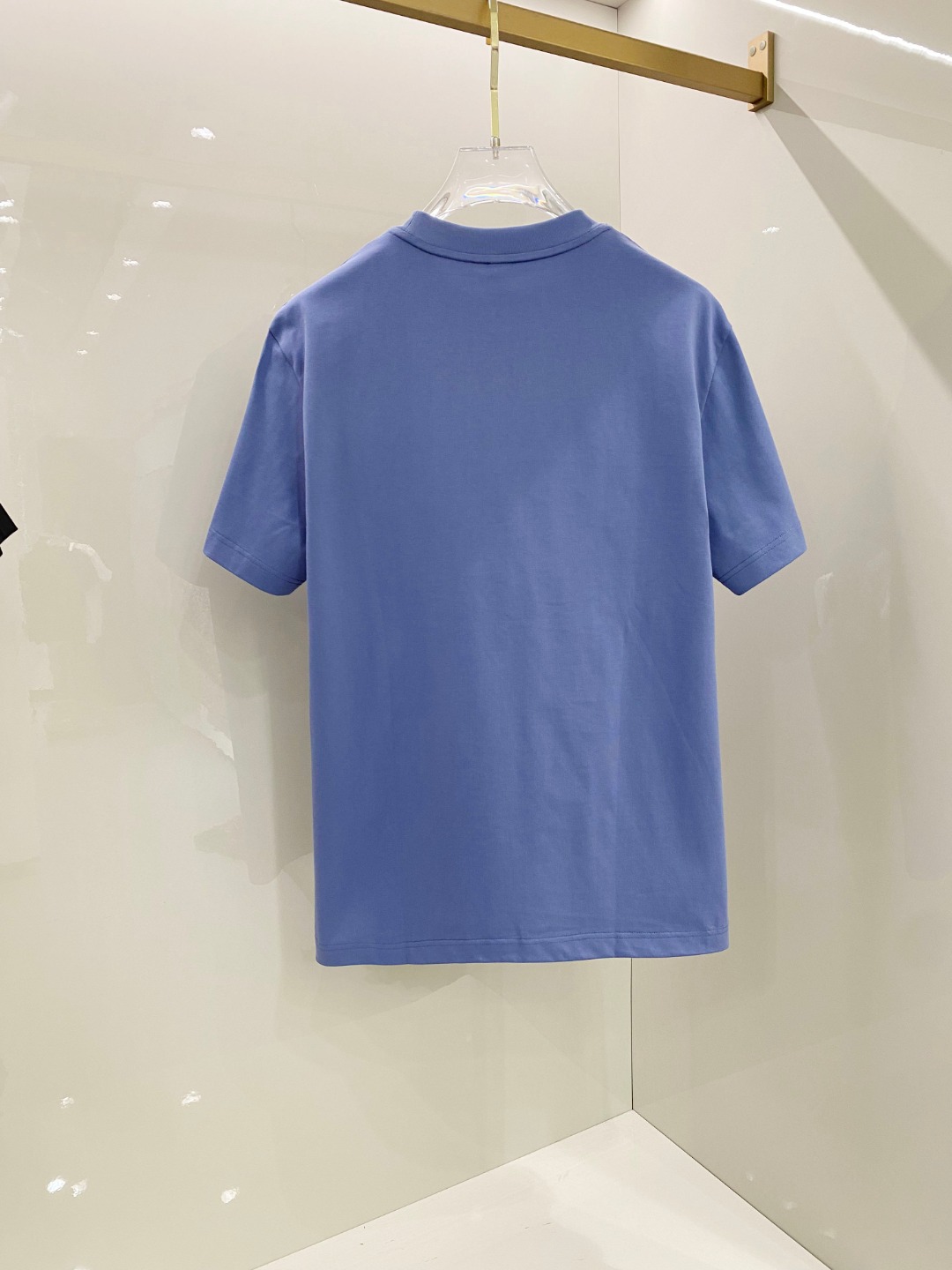  罗意威 2025早春新款男女同款👫短袖T恤，！定制专属纯棉面料，定制原版工艺螺纹，胸前重工字母logo