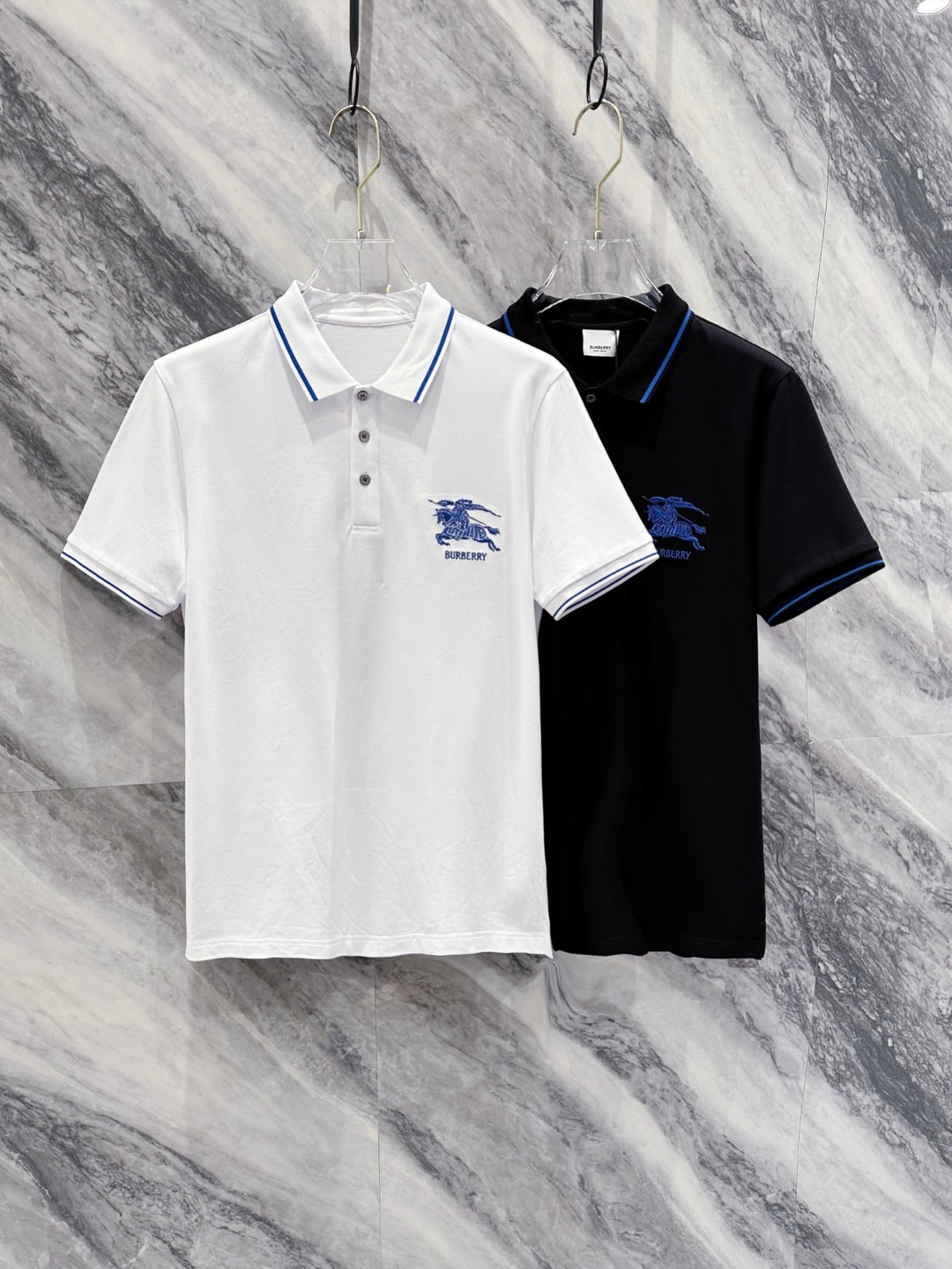 巴宝莉 2025ss夏季新款 logo男士翻领Polo衫!经典商务男款,高端男装的天花板级别的商务男款
