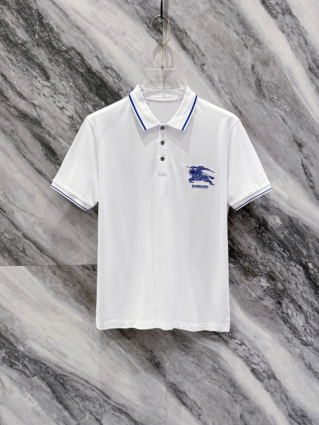  巴宝莉 2025ss夏季新款 logo男士翻领Polo衫！经典商务男款，高端男装的天花板级别的商务男款