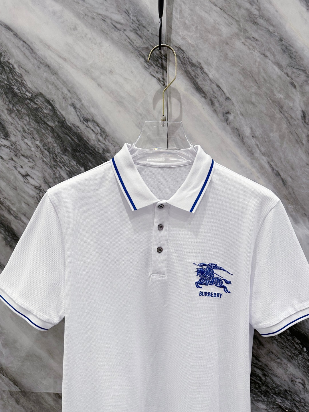  巴宝莉 2025ss夏季新款 logo男士翻领Polo衫！经典商务男款，高端男装的天花板级别的商务男款
