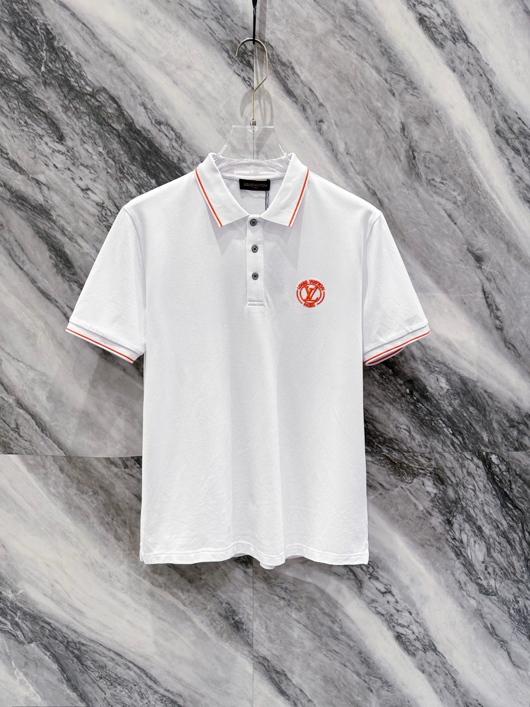LV 2025ss夏季新款 logo男士翻领Polo衫!经典商务男款,高端男装的天花板级别的商务男款!