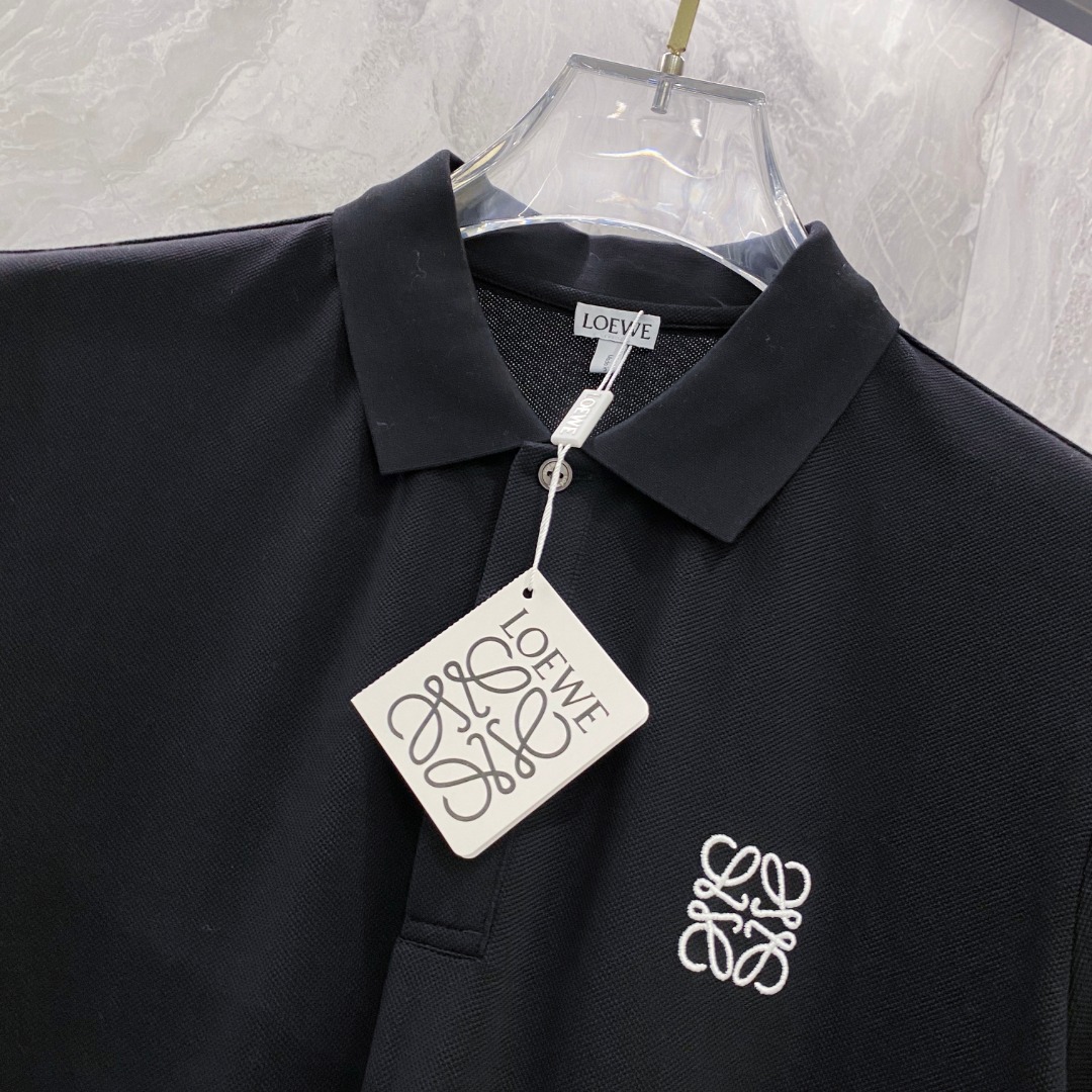 罗意威 2026ss夏季新款 logo男士翻领Polo衫！经典商务男款，高端男装的天花板级别的商务男款！