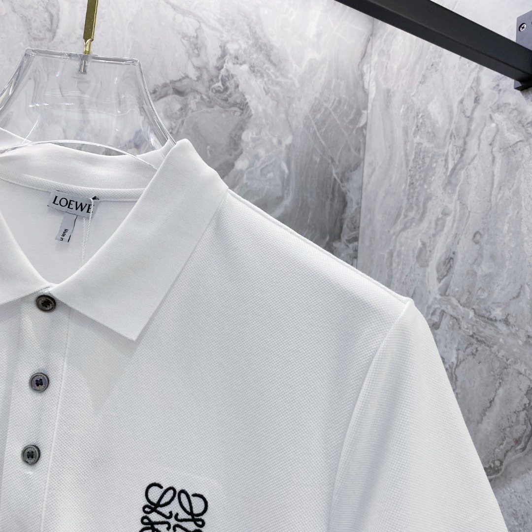 罗意威 2026ss夏季新款 logo男士翻领Polo衫！经典商务男款，高端男装的天花板级别的商务男款！