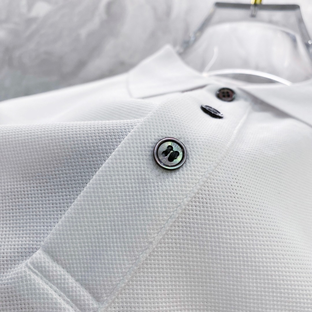 迪奥 2026ss夏季新款 logo男士翻领Polo衫！经典商务男款，高端男装的天花板级别的商务男款！简