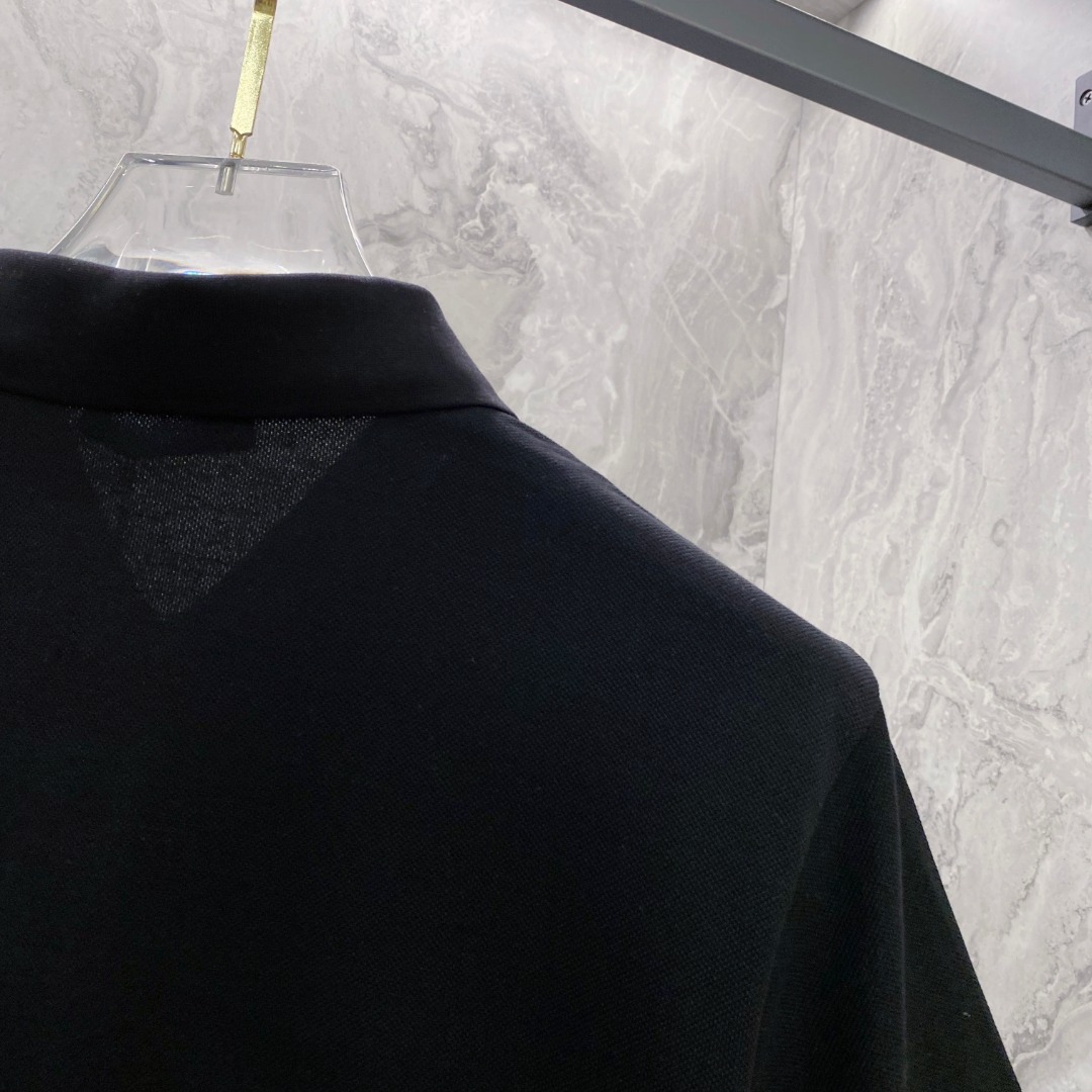 蒙口 2026ss夏季新款 logo男士翻领Polo衫！经典商务男款，高端男装的天花板级别的商务男款！简