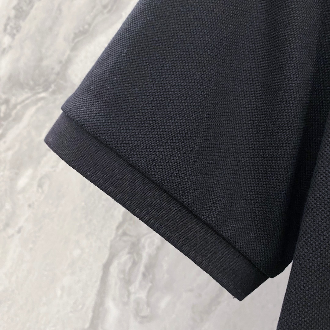 蒙口 2026ss夏季新款 logo男士翻领Polo衫！经典商务男款，高端男装的天花板级别的商务男款！简