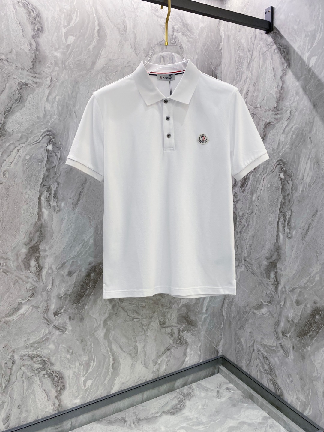 蒙口 2026ss夏季新款 logo男士翻领Polo衫！经典商务男款，高端男装的天花板级别的商务男款！简