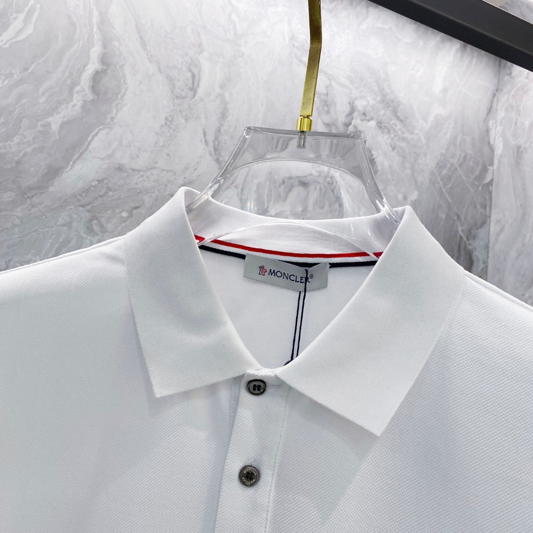 蒙口 2026ss夏季新款 logo男士翻领Polo衫！经典商务男款，高端男装的天花板级别的商务男款！简