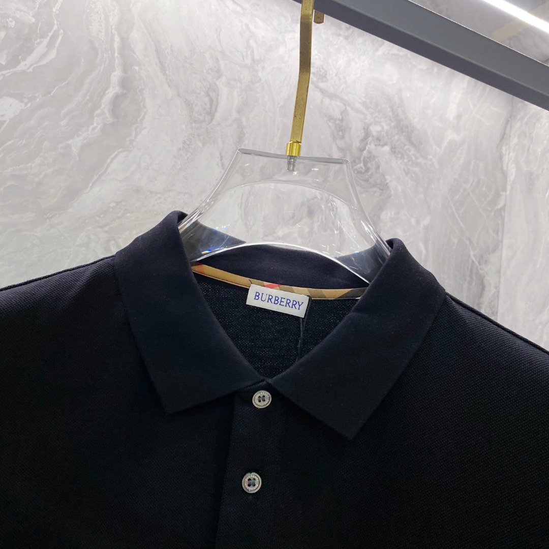 巴宝莉 2026ss夏季新款 logo男士翻领Polo衫！经典商务男款，高端男装的天花板级别的商务男款！