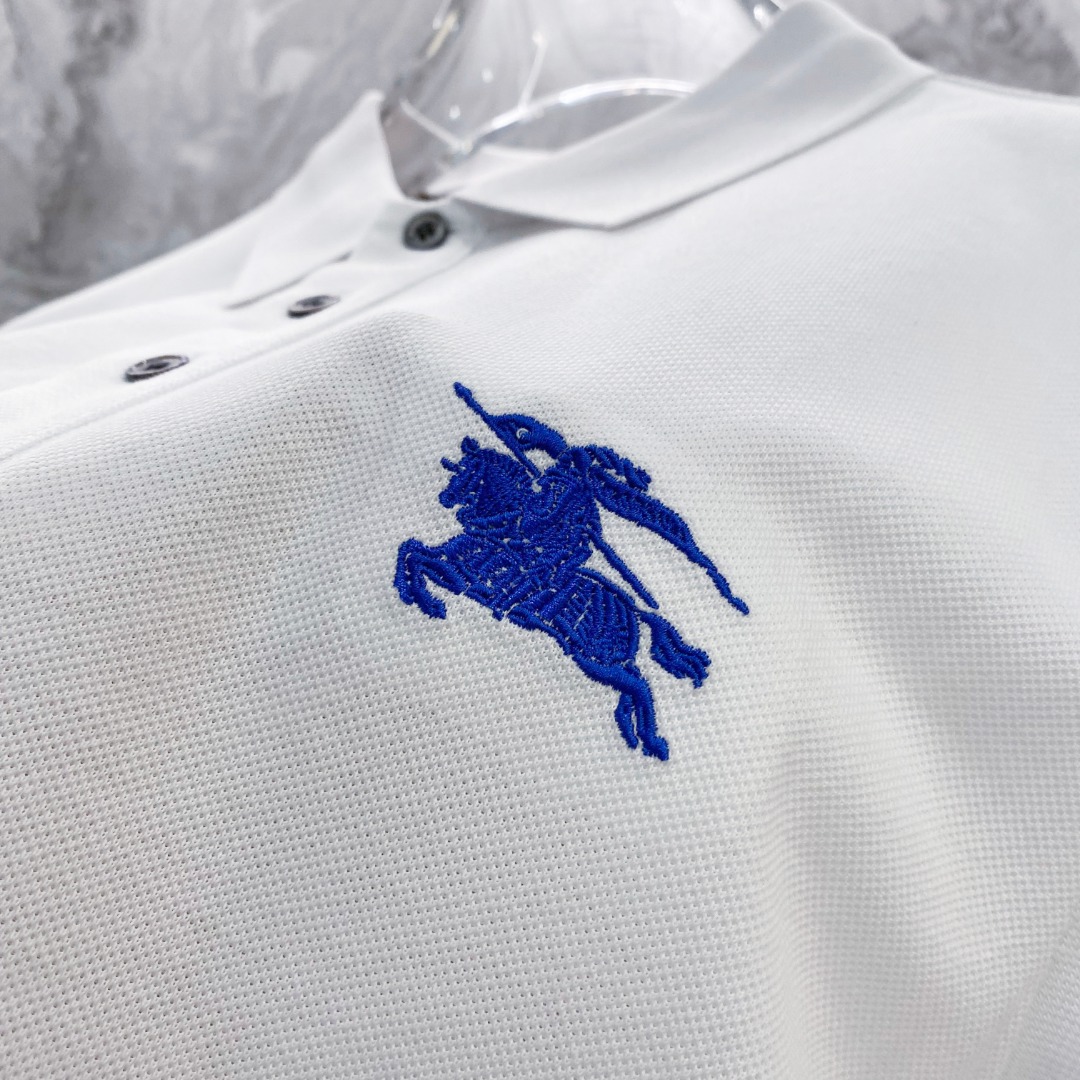 巴宝莉 2026ss夏季新款 logo男士翻领Polo衫！经典商务男款，高端男装的天花板级别的商务男款！