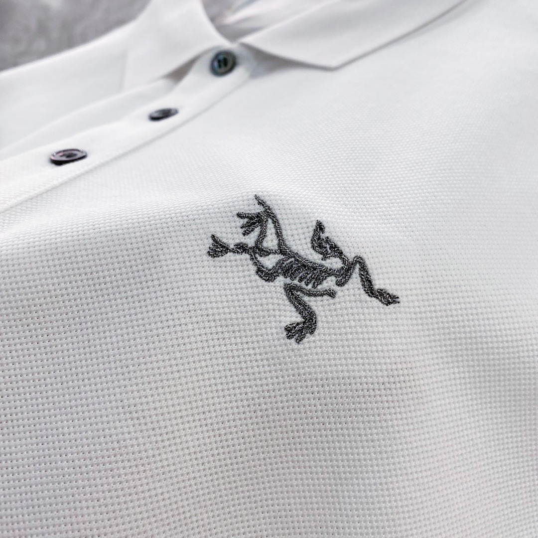 始祖鸟 2026ss夏季新款 logo男士翻领Polo衫！经典商务男款，高端男装的天花板级别的商务男款！