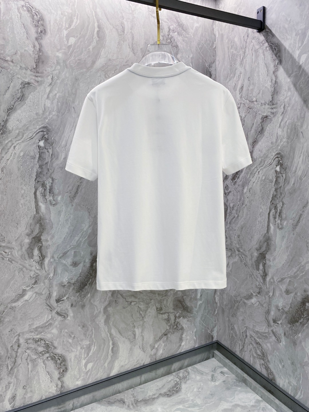蒙口 2026夏装新款男女同款👫短袖T恤，！定制专属纯棉面料，定制原版工艺螺纹，胸前重工字母logo工艺