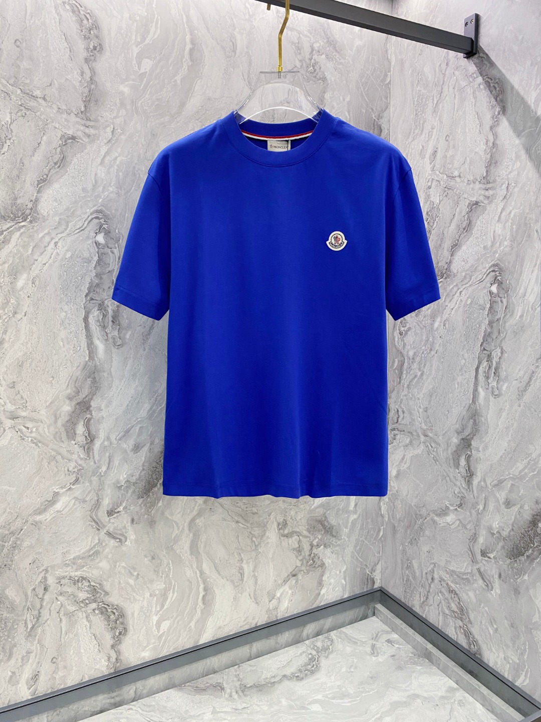 蒙口 2026夏装新款男女同款👫短袖T恤，！定制专属纯棉面料，定制原版工艺螺纹，胸前重工字母logo工艺