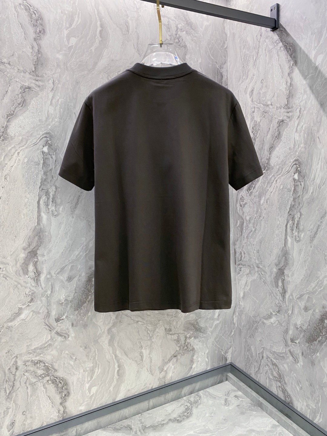 蒙口 2026夏装新款男女同款👫短袖T恤，！定制专属纯棉面料，定制原版工艺螺纹，胸前重工字母logo工艺
