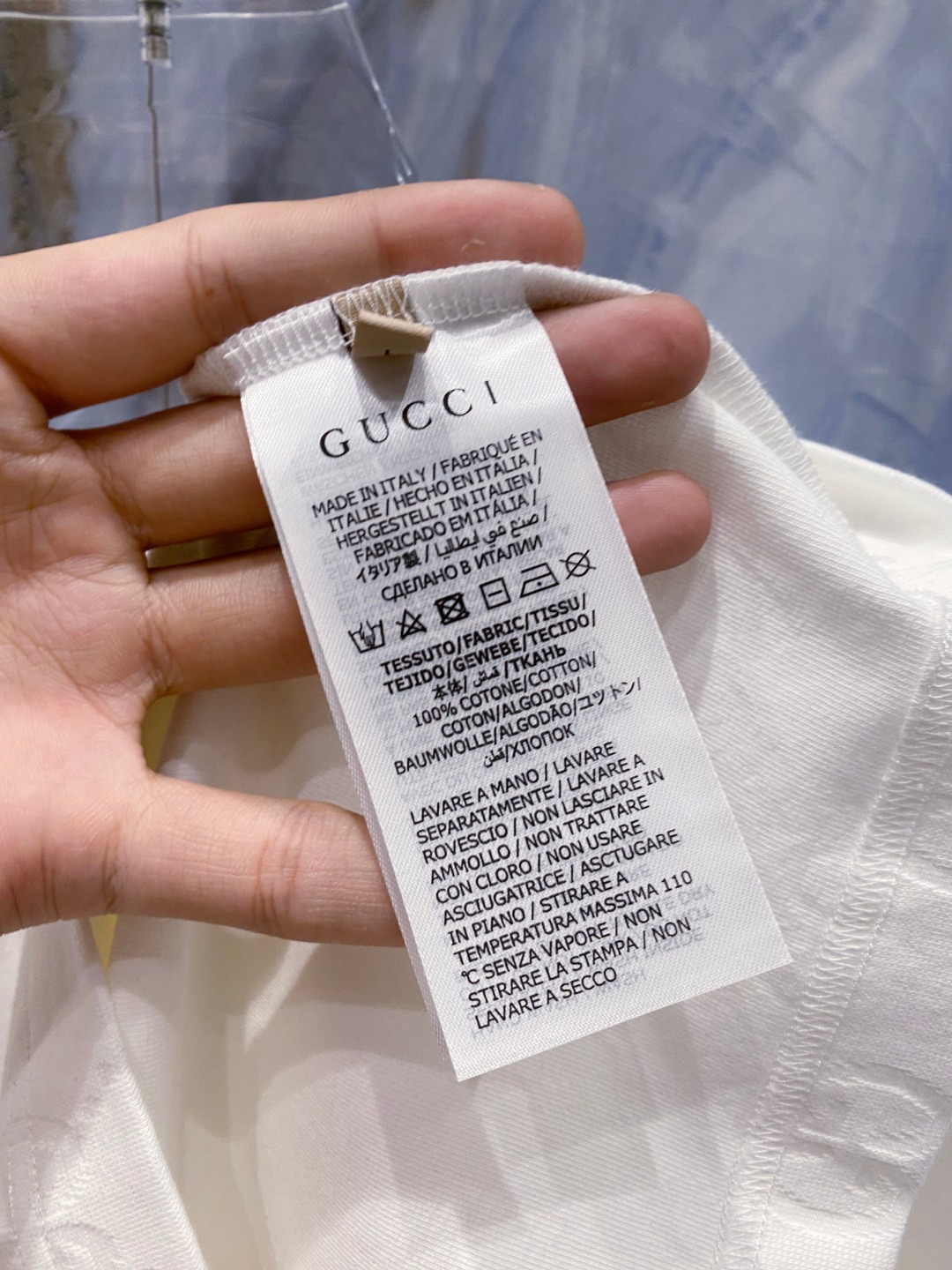 Gucci Cotton Suit with Jacquard Logo - Spring/Summer Collection 12 o 1iqoia2dj3stgs316ce117a1j9aa