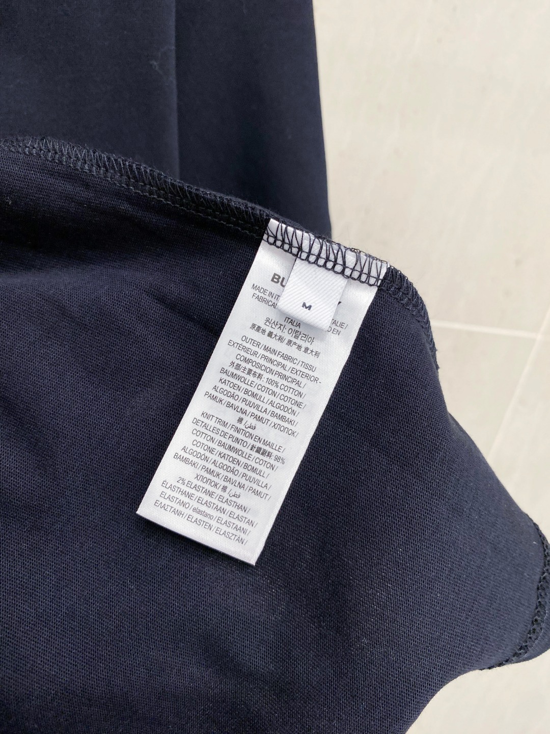 巴宝*Burberry 25SS春夏新款首发专柜最新款短袖圆领T恤 高端订制 设计前卫时尚！品牌logo