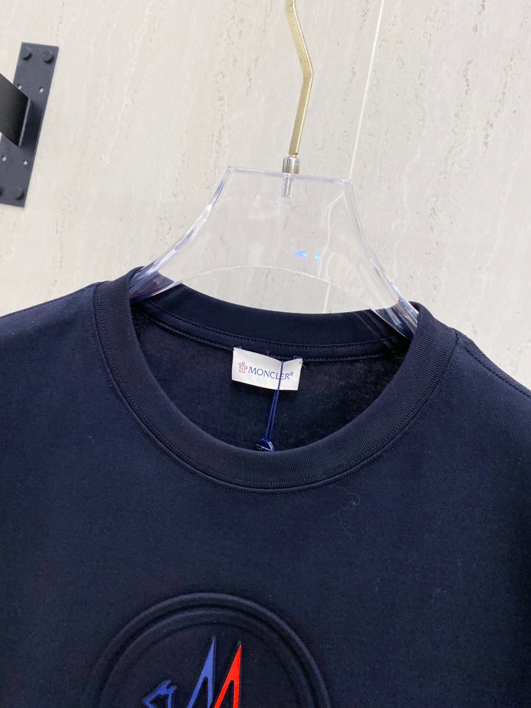 蒙*Moncler 25SS春夏新款首发专柜最新款短袖圆领T恤 高端订制 设计前卫时尚！品牌logo重工