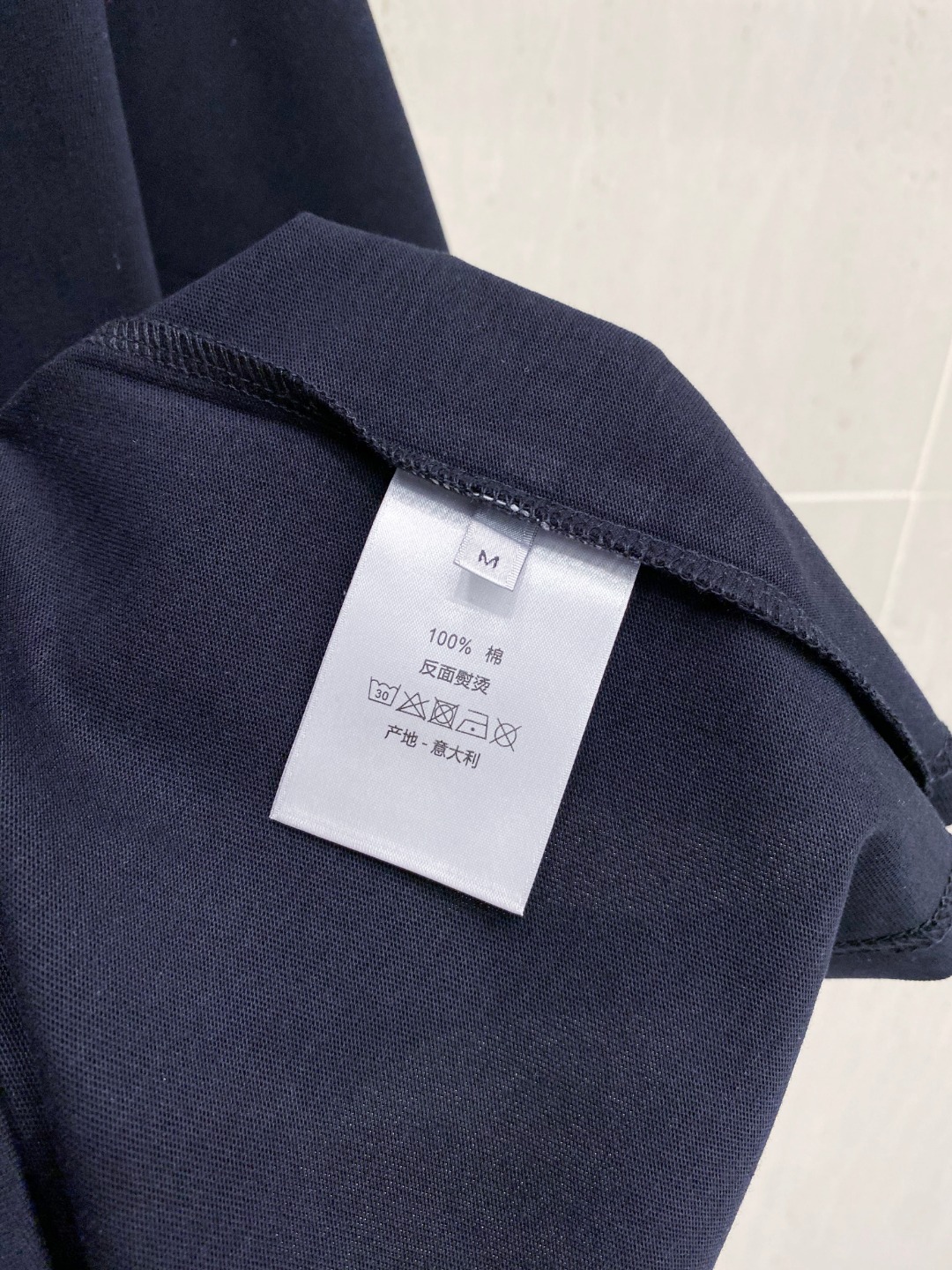 迪*DIOR 25SS春夏新款首发专柜最新款短袖圆领T恤 高端订制 设计前卫时尚！品牌logo重工艺设计