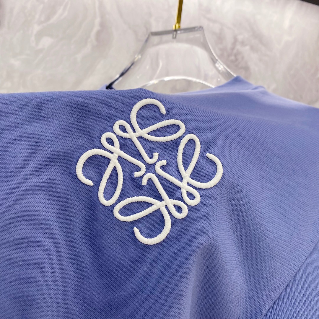 罗意威 夏装新款男女同款👫短袖T恤，！定制专属纯棉面料，定制原版工艺螺纹，胸前重工字母logo工艺设计！