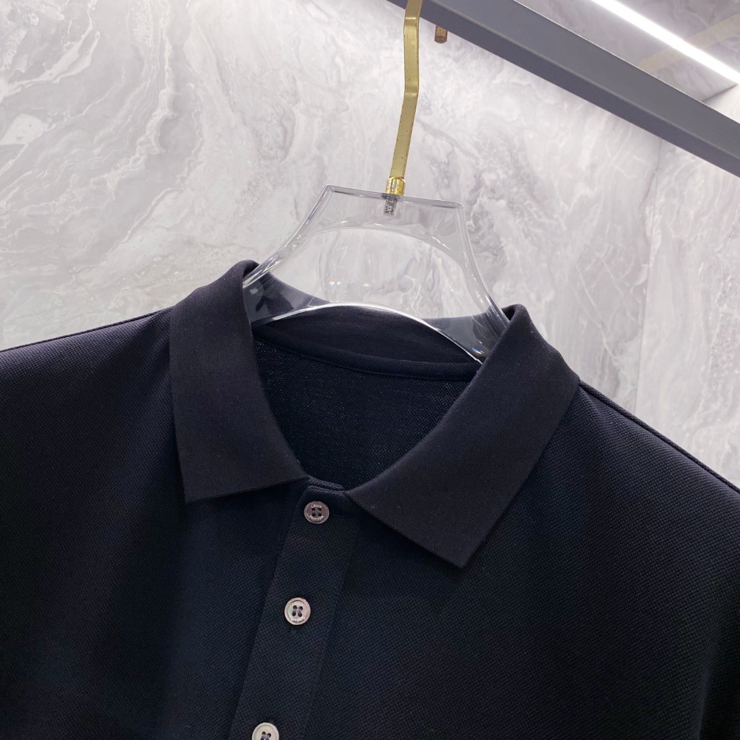 LV 2025ss夏季新款 logo男士翻领Polo衫!经典商务男款,高端男装的天花板级别的商务男款!