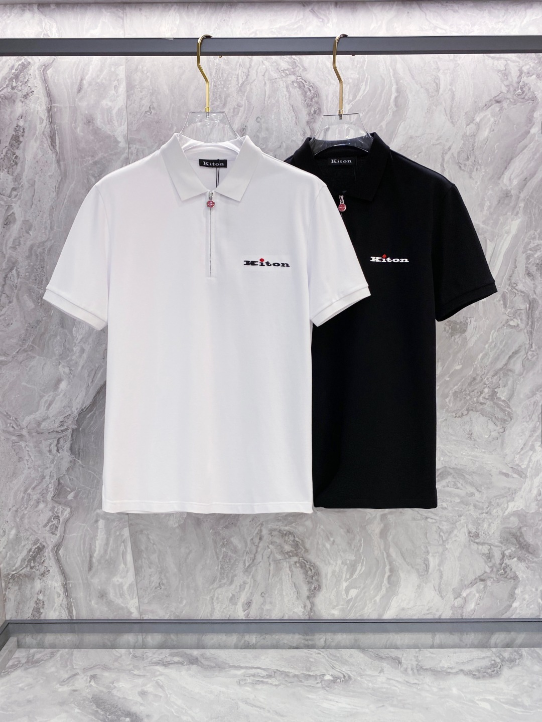 kiton 2025ss夏季新款 logo男士翻领Polo衫!经典商务男款,高端男装的天花板级别的商务