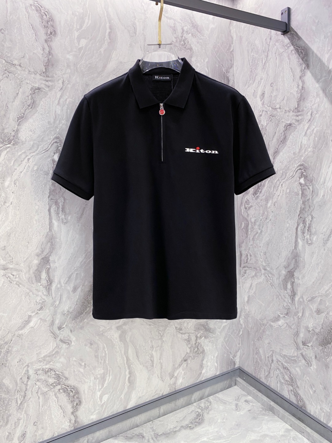 kiton 2025ss夏季新款 logo男士翻领Polo衫!经典商务男款,高端男装的天花板级别的商务