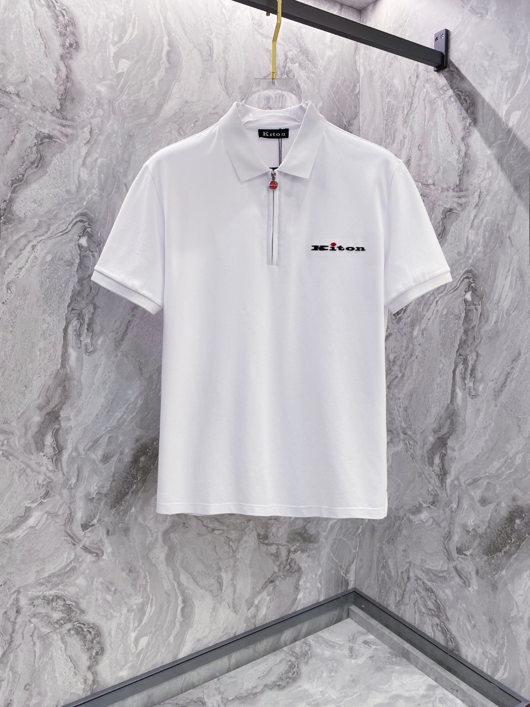 kiton 2025ss夏季新款 logo男士翻领Polo衫!经典商务男款,高端男装的天花板级别的商务