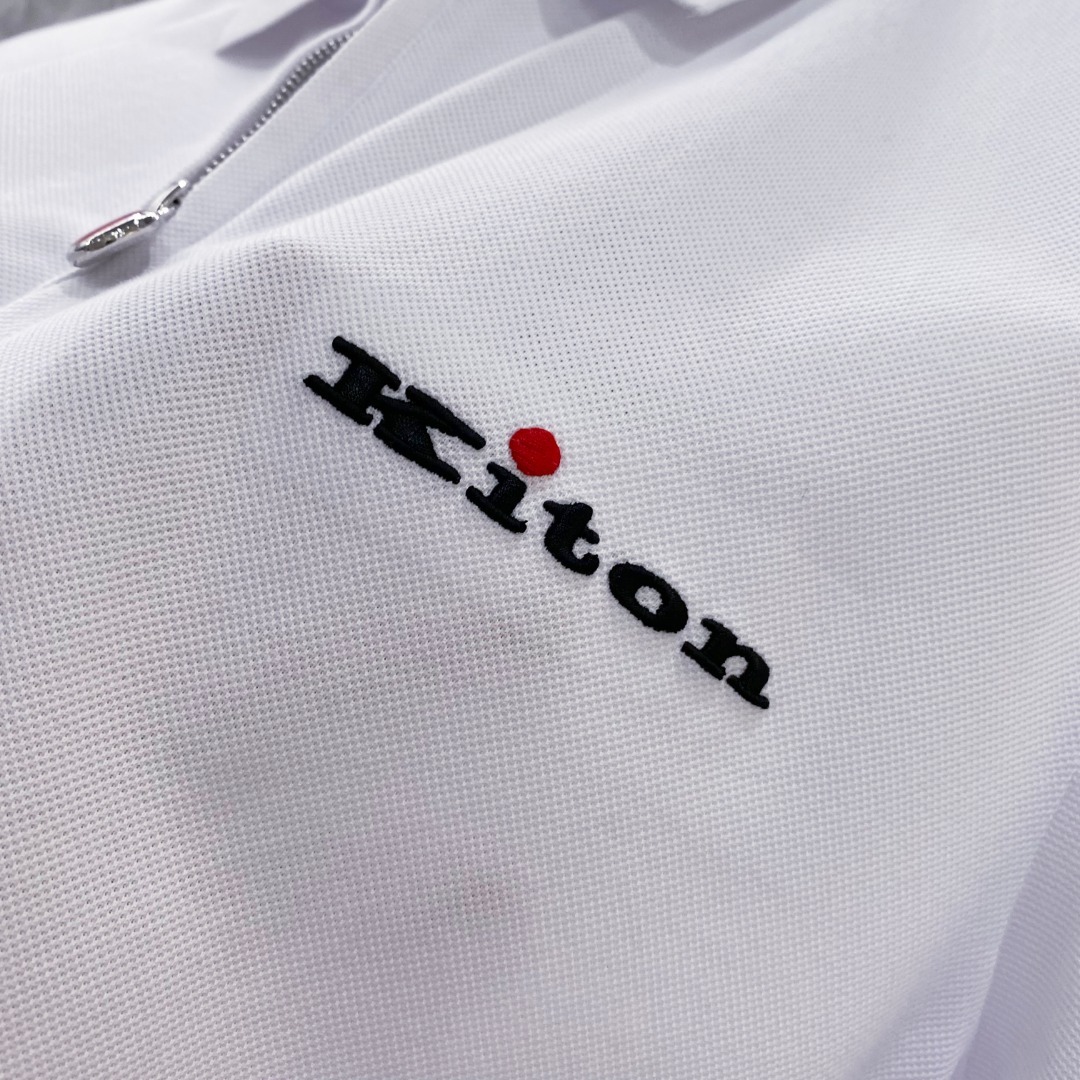 kiton 2025ss夏季新款 logo男士翻领Polo衫!经典商务男款,高端男装的天花板级别的商务
