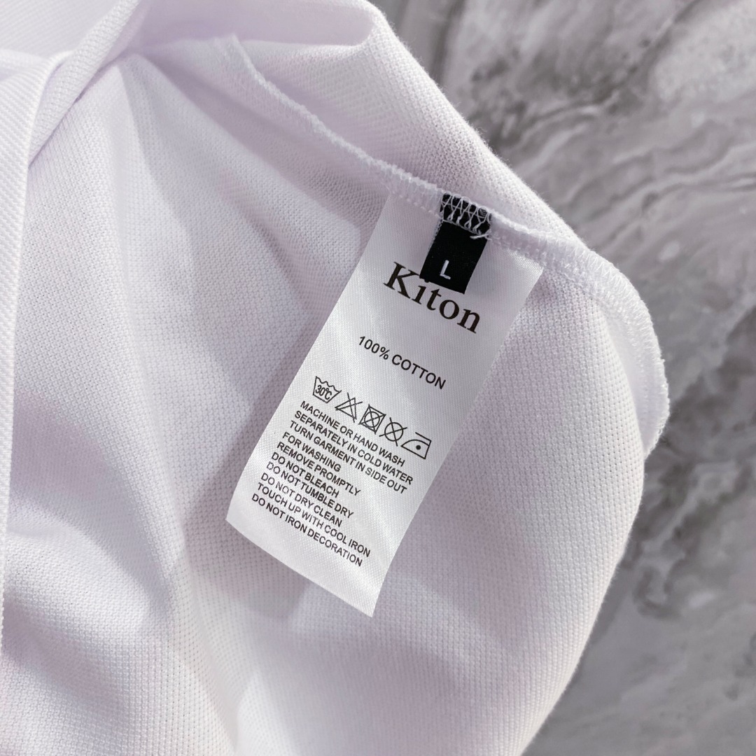 kiton 2025ss夏季新款 logo男士翻领Polo衫!经典商务男款,高端男装的天花板级别的商务
