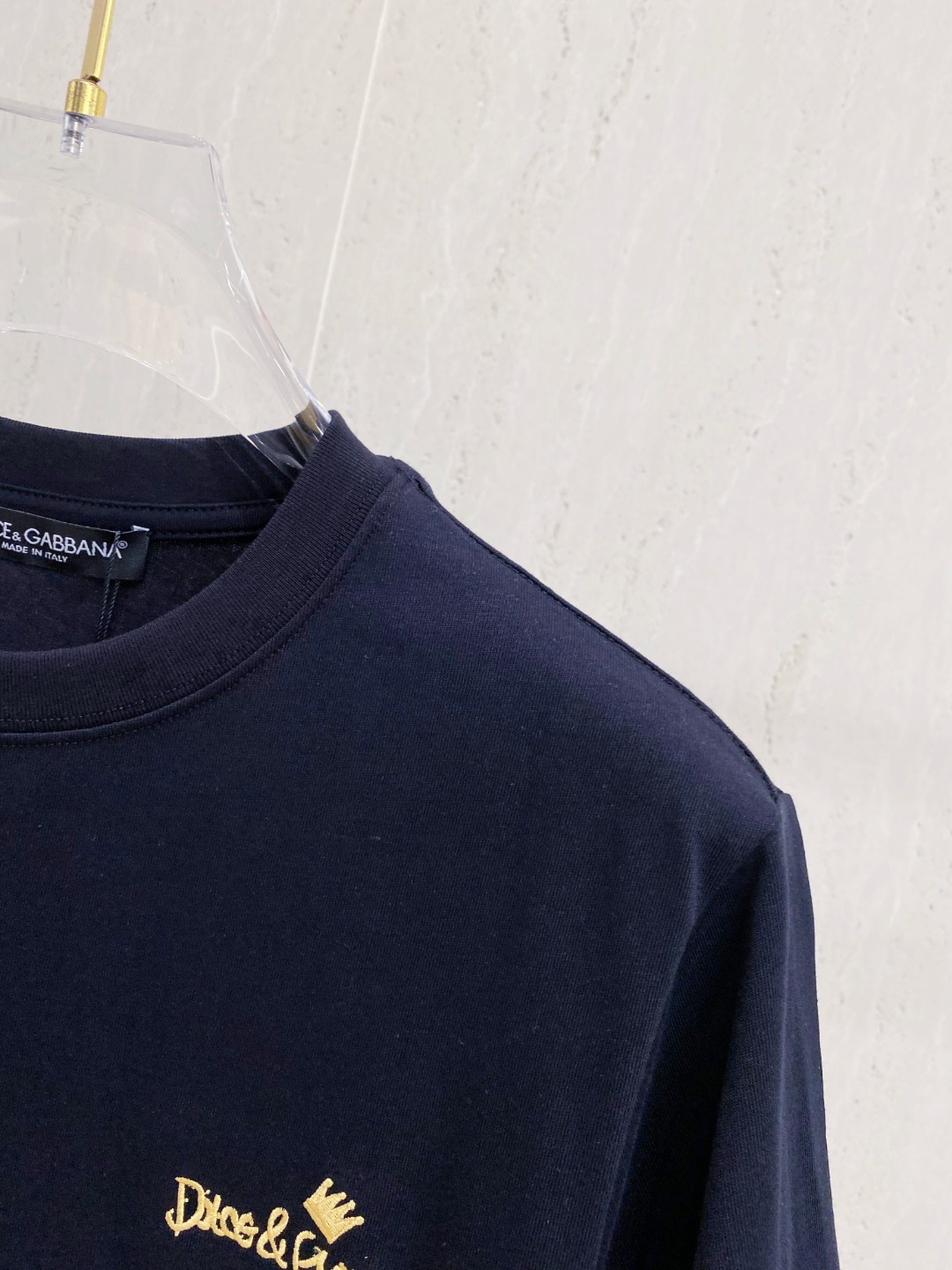 杜嘉班*D&G 25SS春夏新款首发专柜最新款短袖圆领T恤 高端订制 设计前卫时尚！品牌logo重工艺设