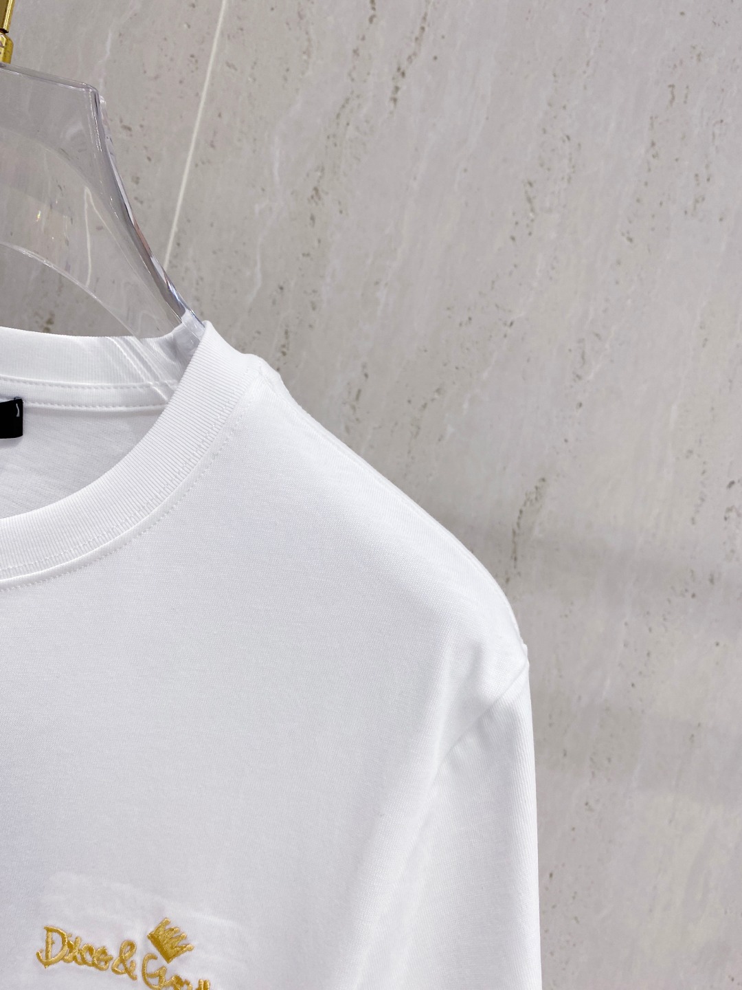 杜嘉班*D&G 25SS春夏新款首发专柜最新款短袖圆领T恤 高端订制 设计前卫时尚！品牌logo重工艺设
