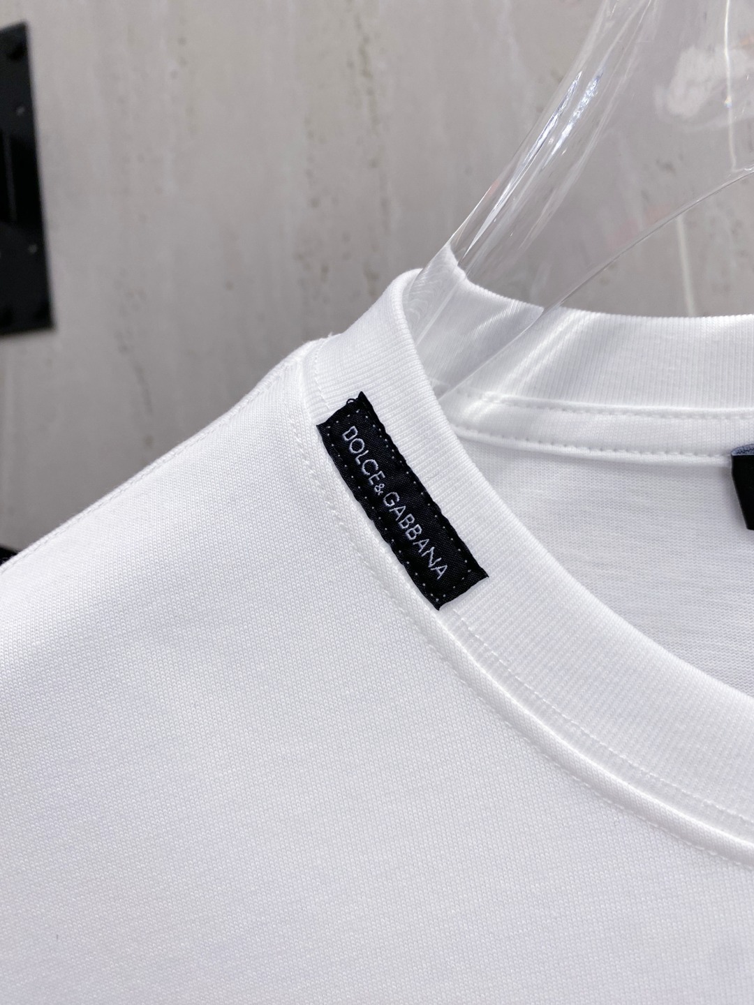 杜嘉班*D&G 25SS春夏新款首发专柜最新款短袖圆领T恤 高端订制 设计前卫时尚！品牌logo重工艺设