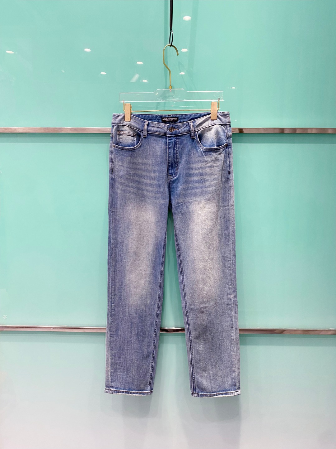 High-Quality Men’s Recreational Jeans in Full Cotton, Ideal for Leisure Activities - 图片 1