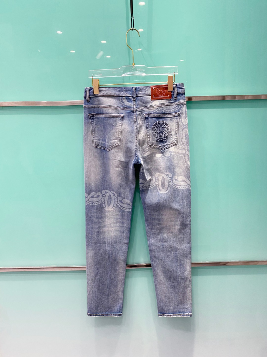 High-Quality Men’s Recreational Jeans in Full Cotton, Ideal for Leisure Activities - 图片 2